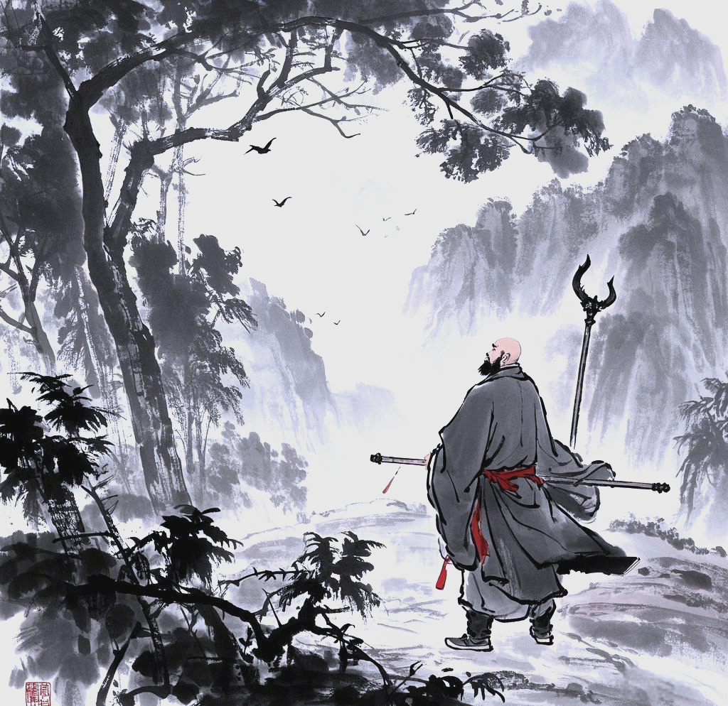 鲁智深:从"杀人放火"到"钱塘江潮信"的心灵净化之旅