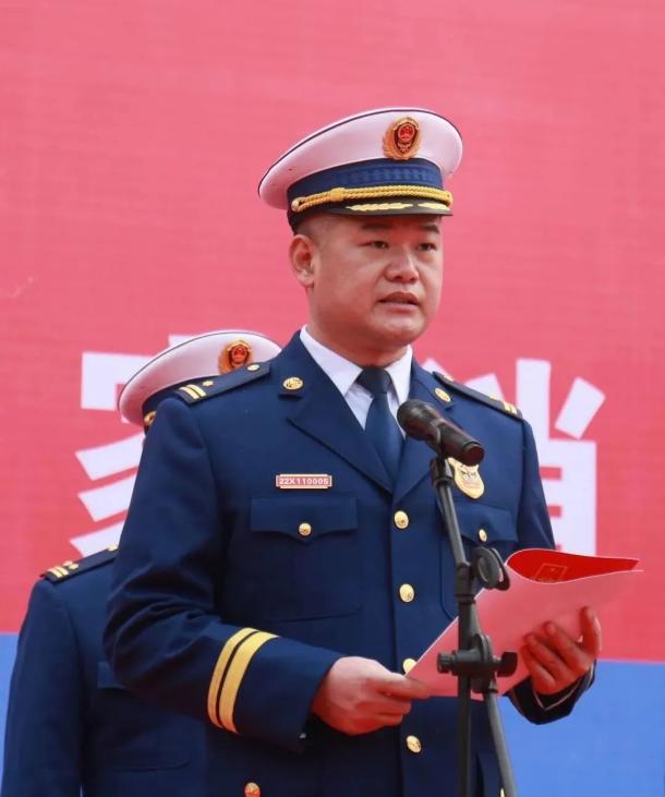 长寿区晏家消防救援站举行揭牌进驻仪式