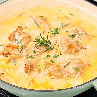 法式奶油炖鸡这么做最好吃,一般人我不告诉他