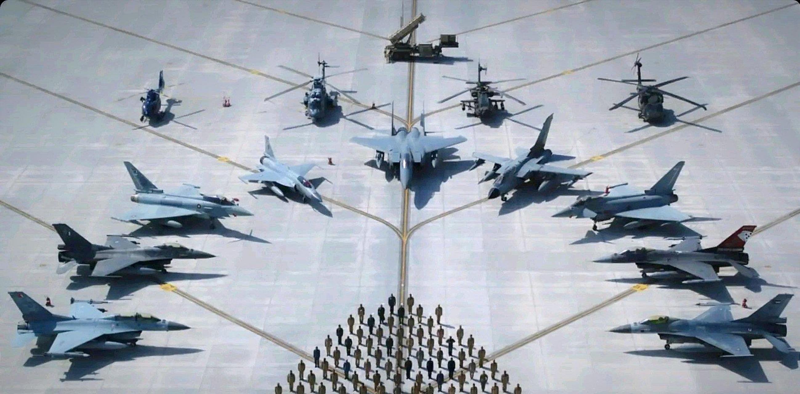 巴基斯坦空军大批装备了jf-17枭龙战斗机,并且经常参加境外举行的联合