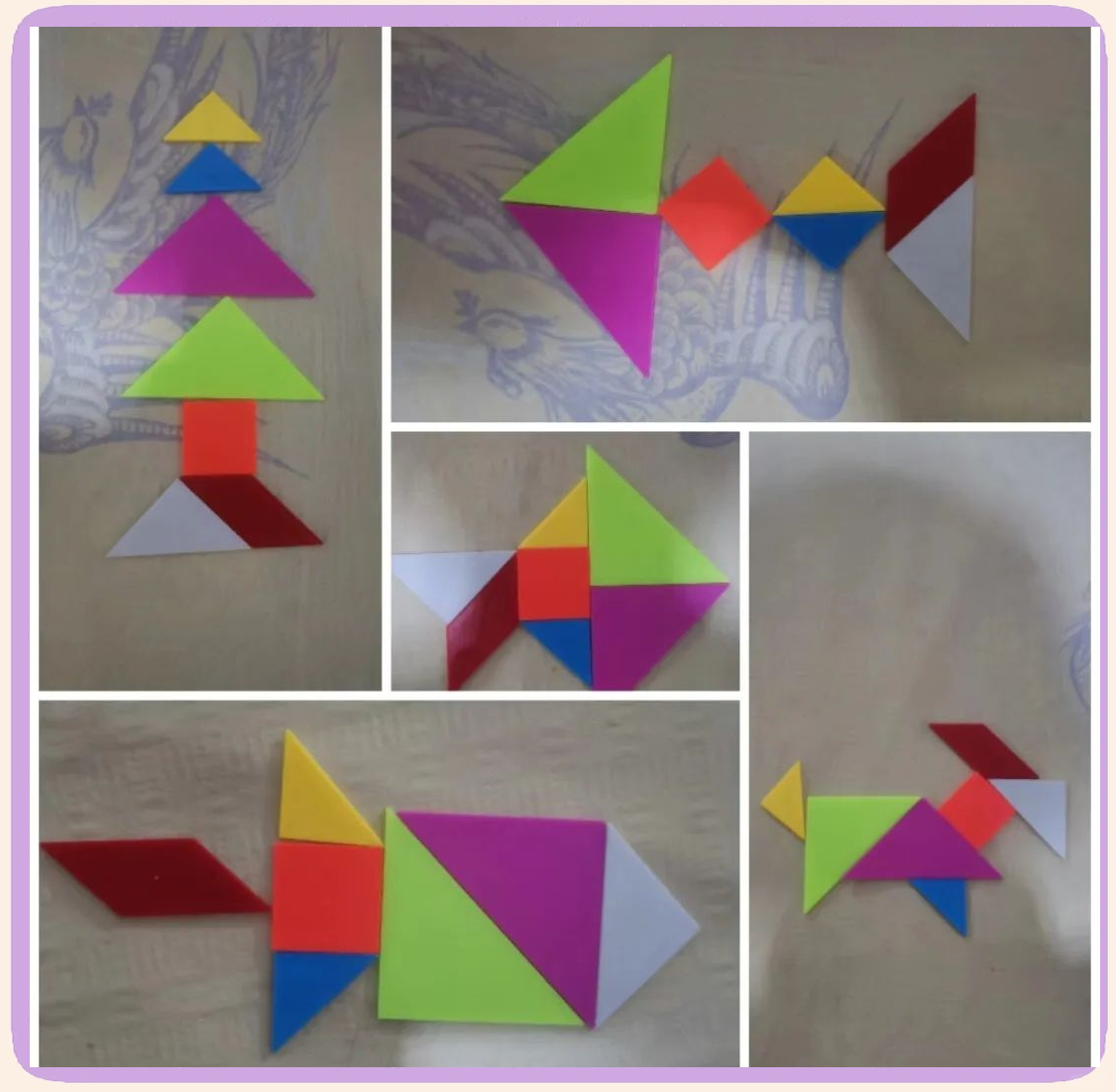 用七巧板拼出多彩世界,宜兴小学生展示创意成果