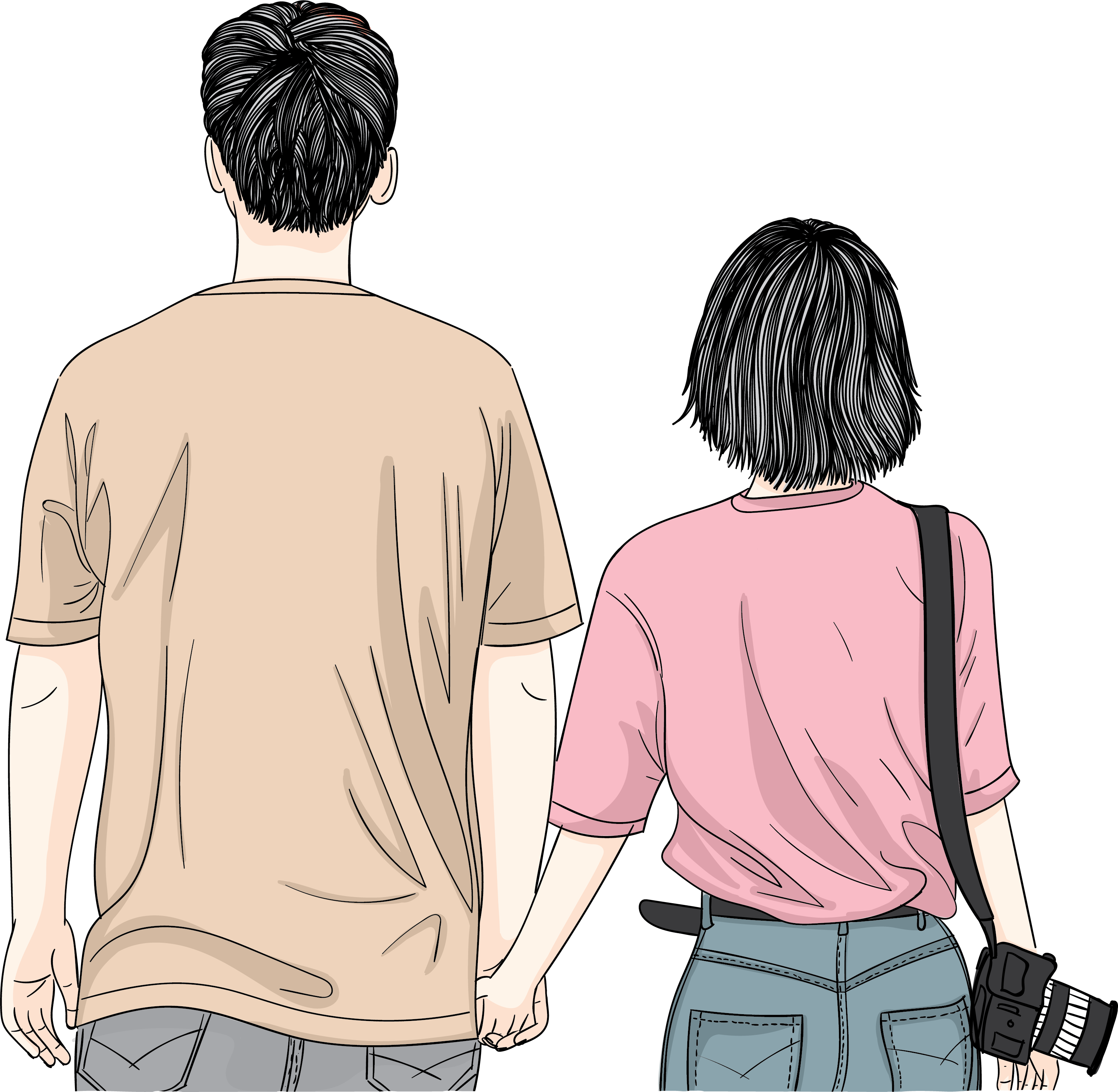 心心相印,相濡以沫,这是爱情中最奇妙的默契与感动!