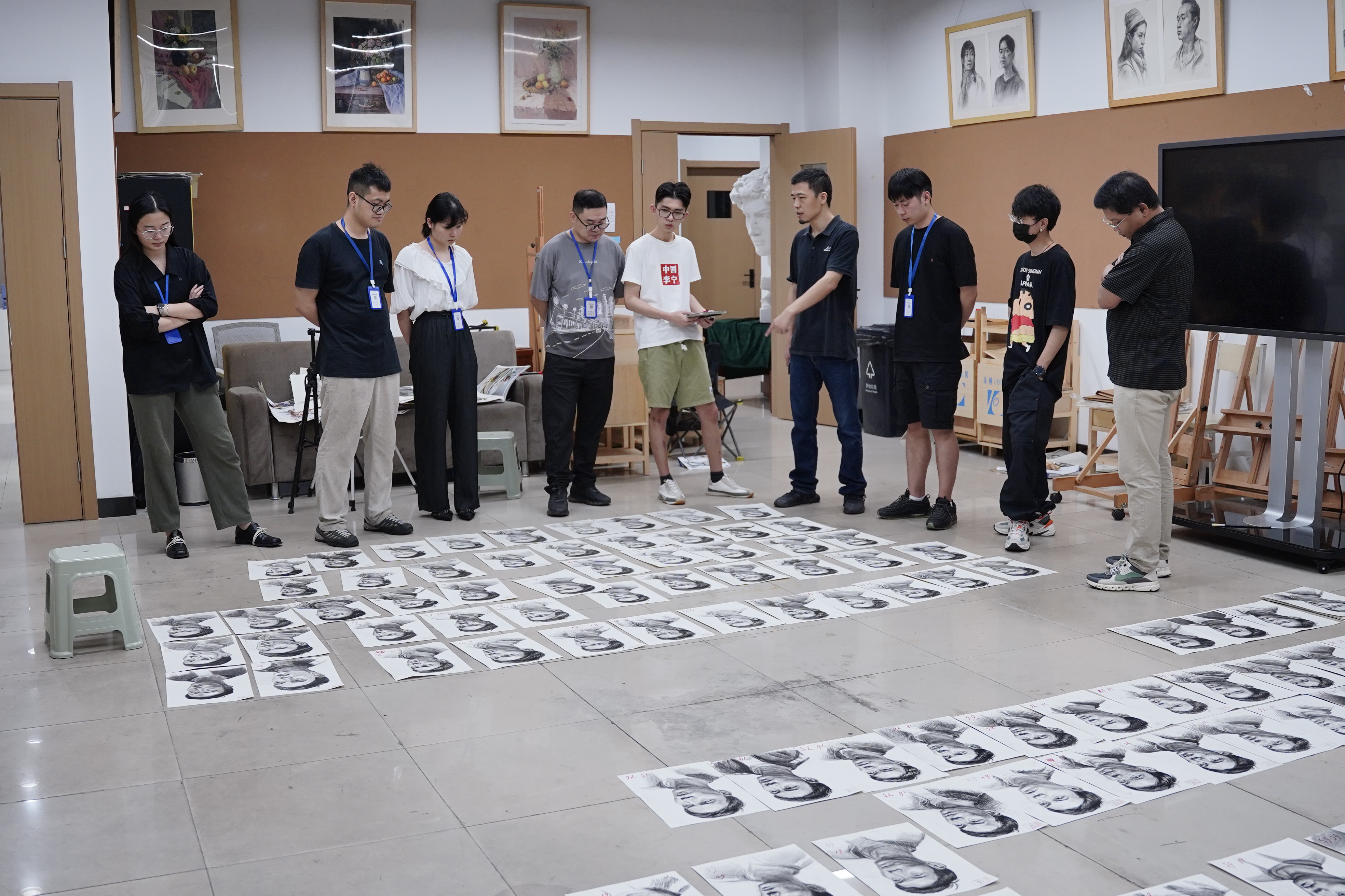 武汉高考美术集训班画室分享美术生的集训是什么样子的?