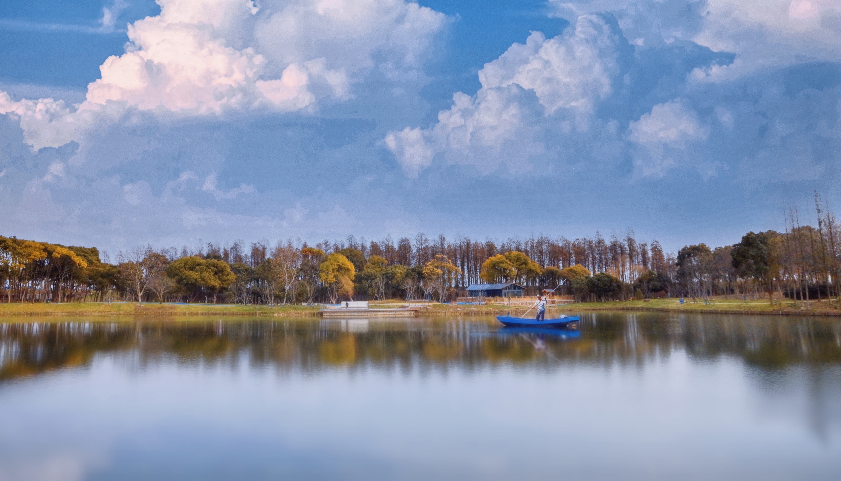 美丽江苏·每日一景丨无锡滨湖马山:天将暖花正开,共赴好时节