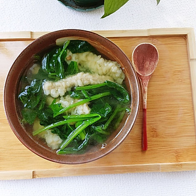 清香麻爽秒入魂 菠菜酥肉汤