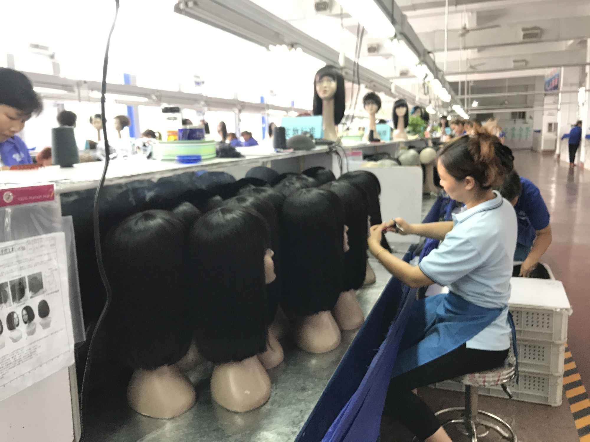 中国最大的假发出口地许昌还在静待曙光