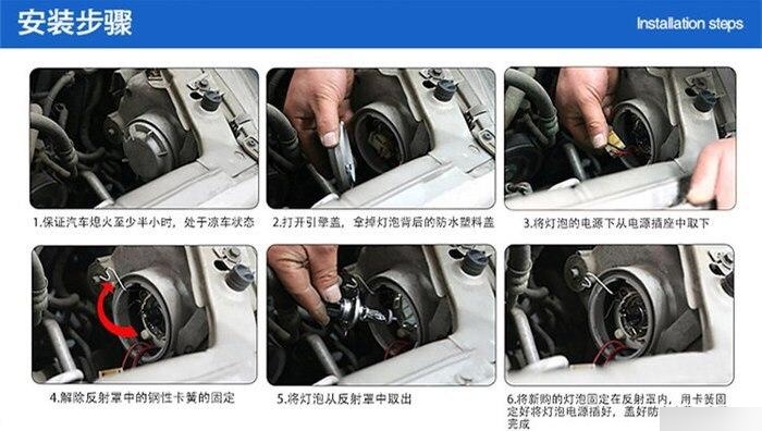 换速腾大灯是4个灯泡吗?