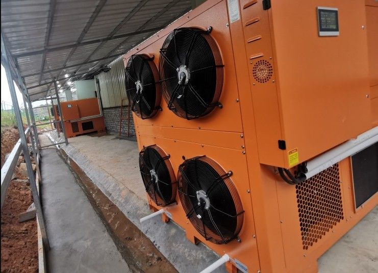 竹笋烘干机02空气能大型竹笋烘干房