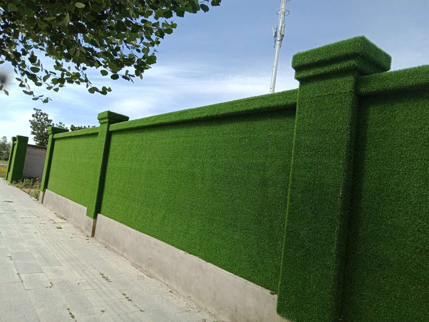 人造草坪工地墙面专用