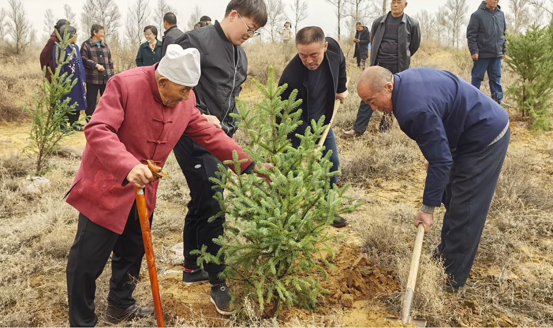 走,种树去!治沙人郭成旺庆百岁生日