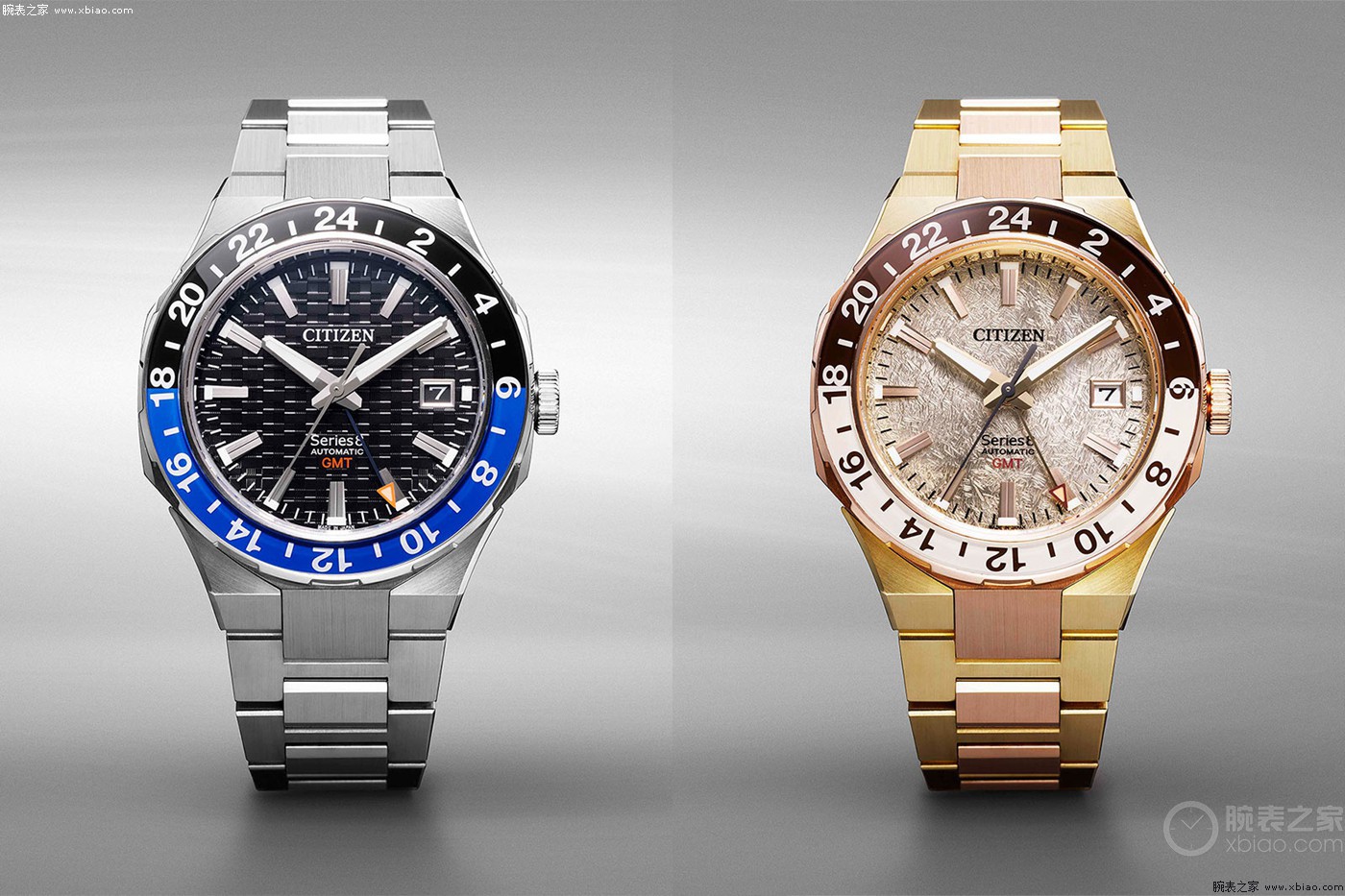西铁城推出series 8 880 gmt腕表