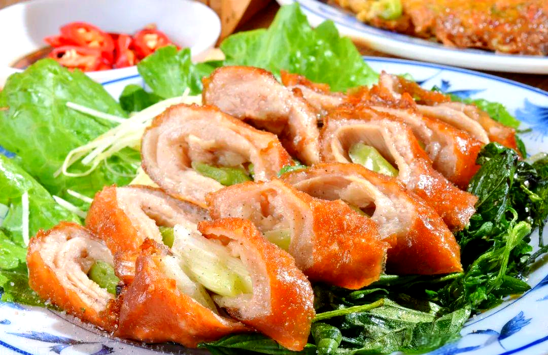 广东特色脆皮大肠,酥脆可口不油腻的秘诀