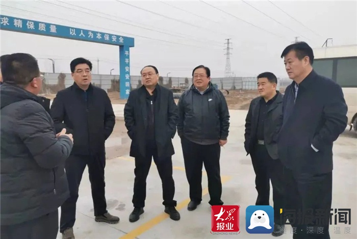 聂元科督导菏泽城区水环境治理工程建设情况