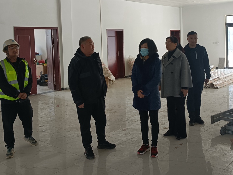 白云霞走访平煤隆基年产3000万套光伏组件材料项目