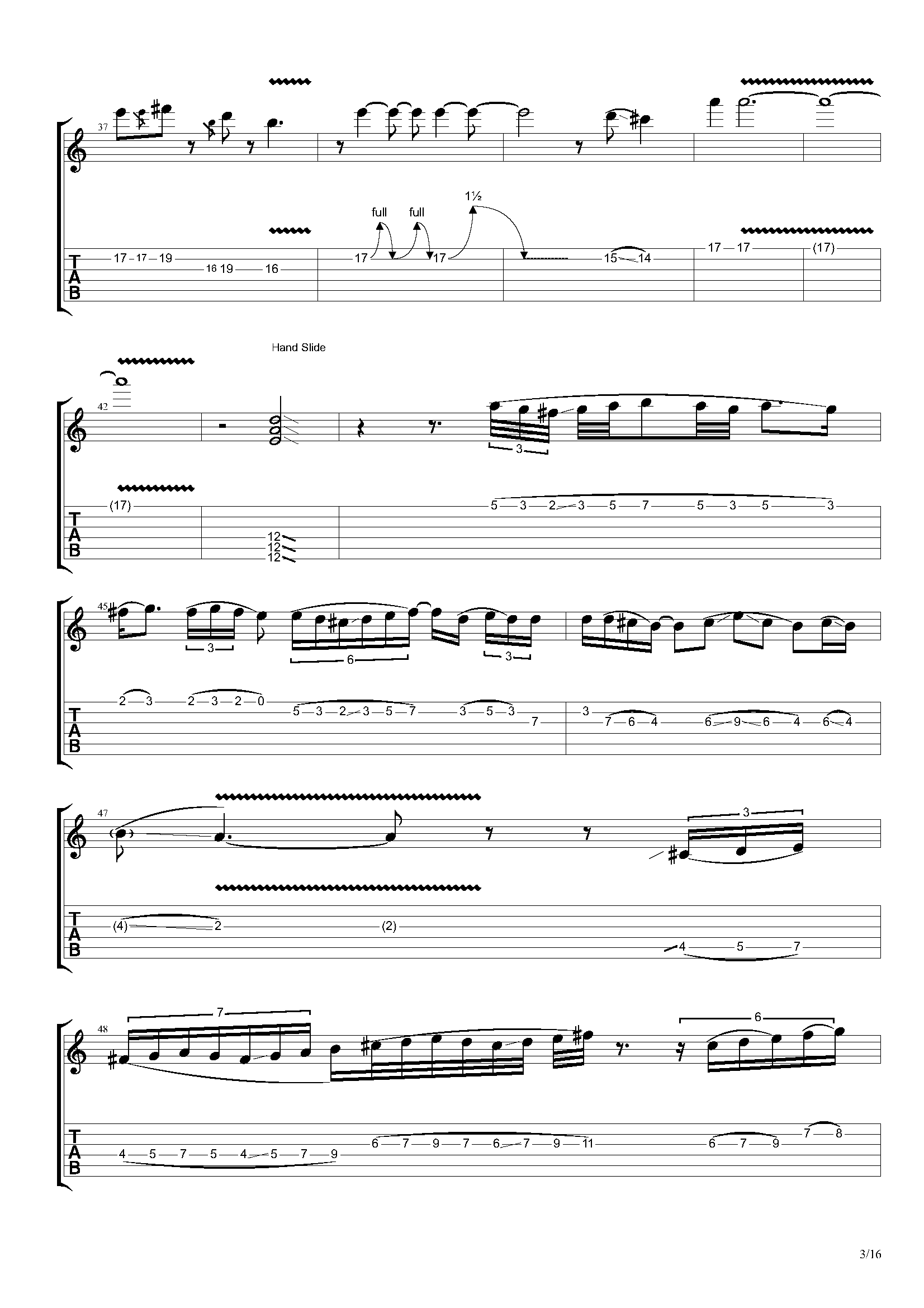 「吉他谱」joe satriani - if i could fly