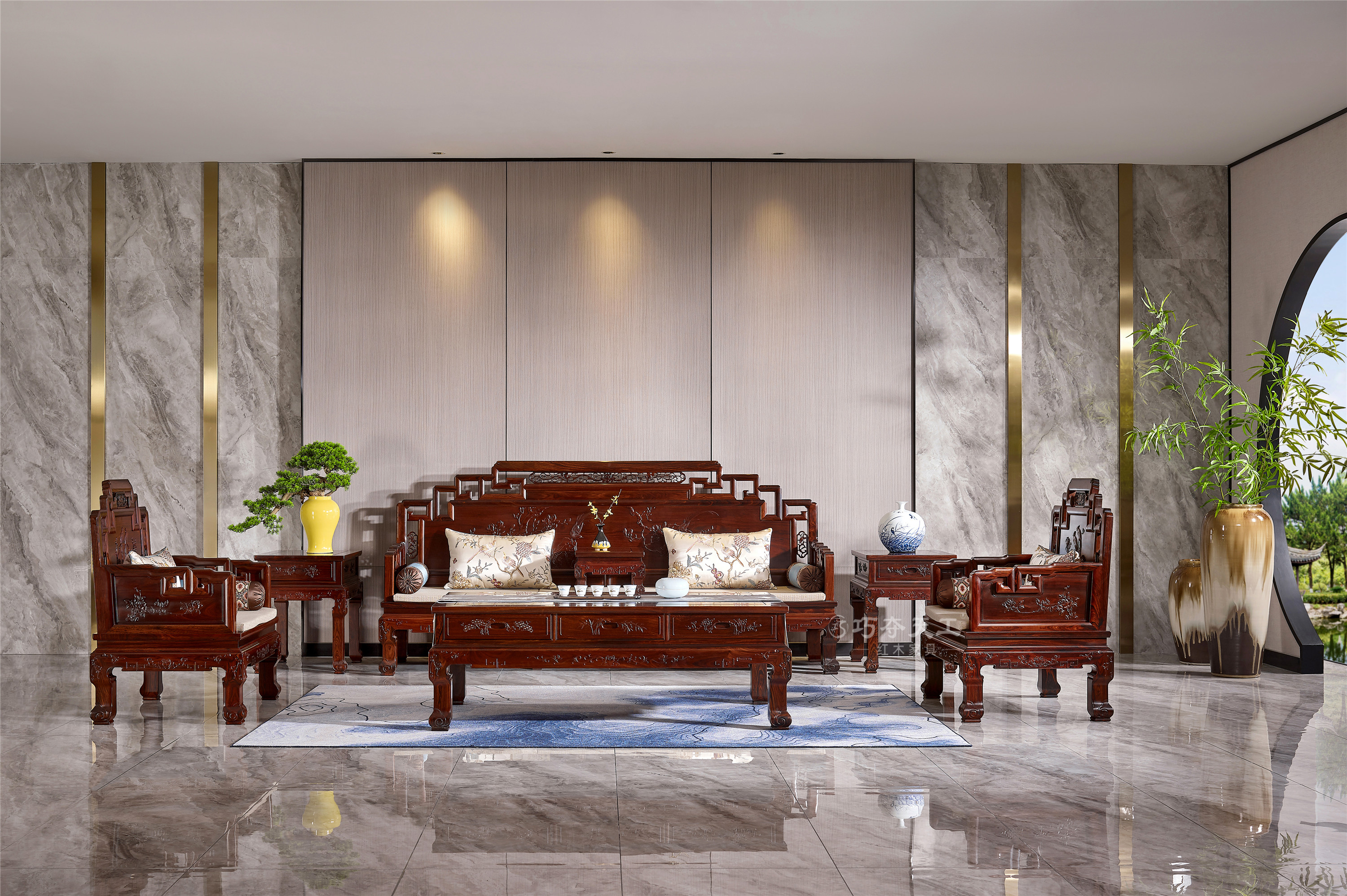 精品红木家具型艺材韵,细节彰显品质