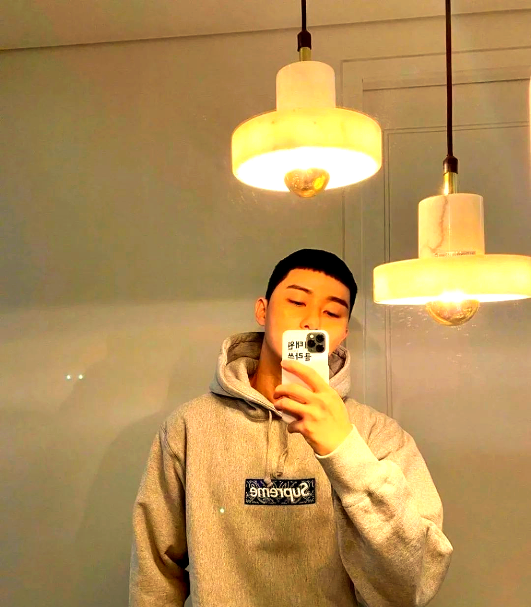 朴叙俊"栗子头"发型,男生们的新宠