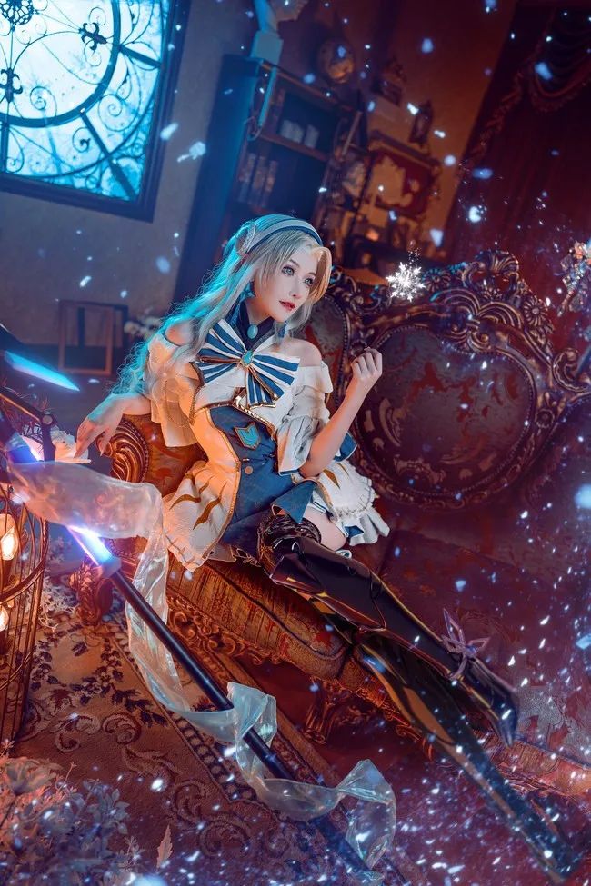 漆皮长靴 海伦梦幻cosplay