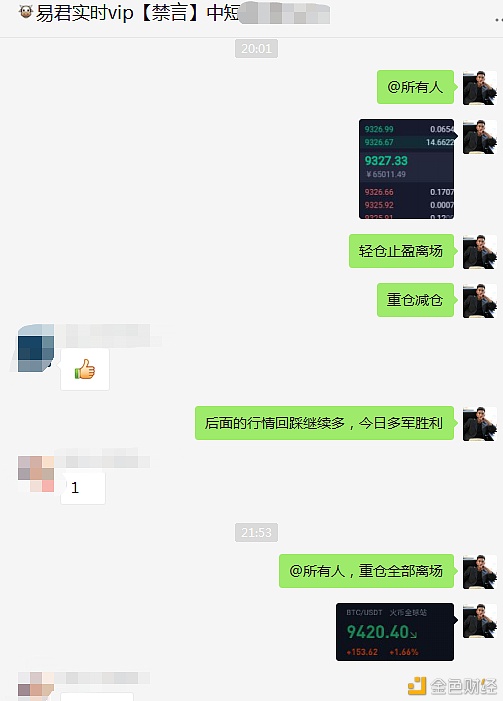 易君解币:隔日行情大爆发 9265多完美斩获200点 提前分析精准才能进场