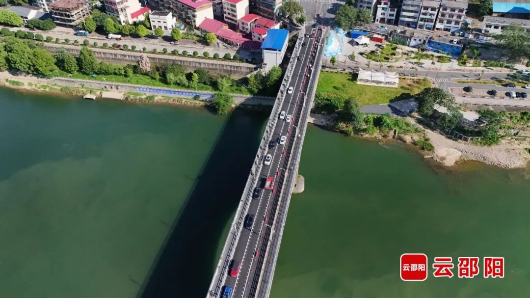 邵阳市区资江一桥恢复通车!