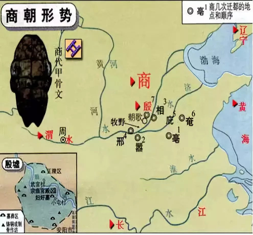 中国历史之盘庚迁都到殷