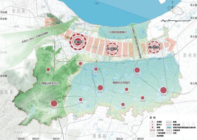 湖州市总体规划图图片