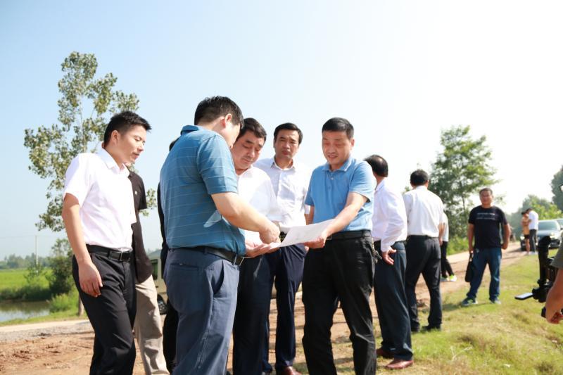 陈家本调研淠淮生态经济带水利基础设施建设情况