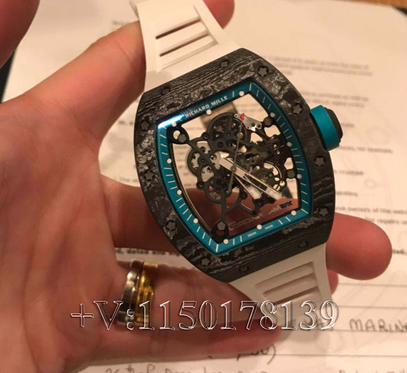 ZF厂理查德米勒RM055蒂芙尼蓝阿布扎比赛道 