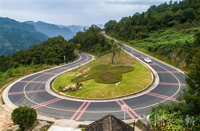 秭归下足绣花功夫 建成生态旅游路