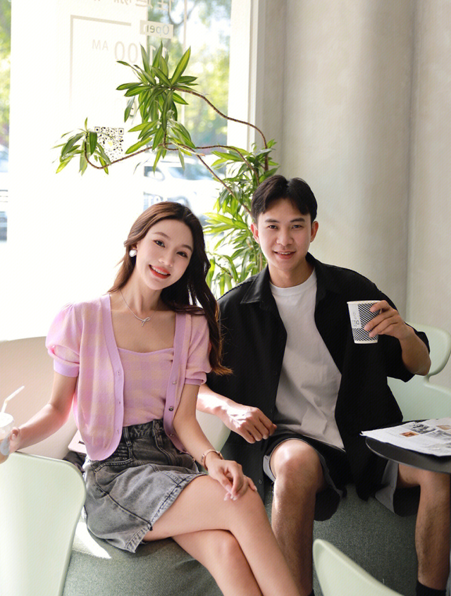 158和183情侣|小个子这样穿情侣装太有回头率了!