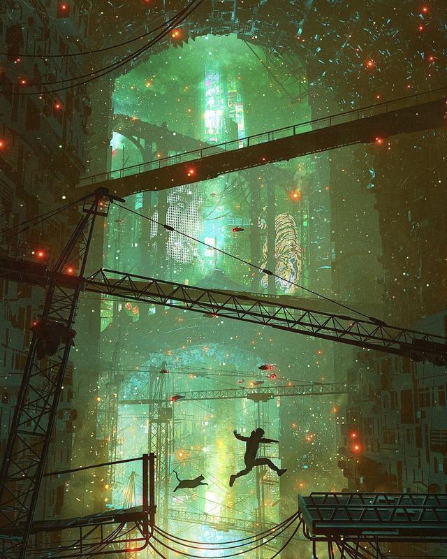 dangiuz|赛博朋克和复古未来