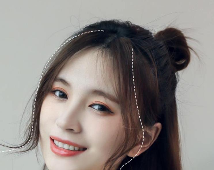 两侧留的两缕头发叫什么?