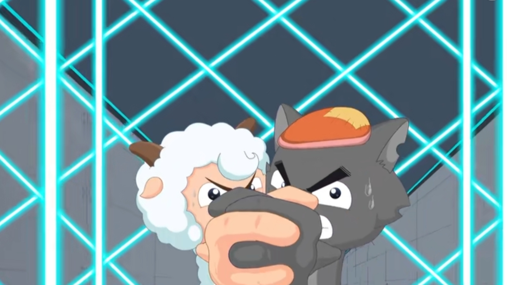 喜羊羊与灰太狼:灰太狼加入守护者队,紫太狼的计划怕是要落空