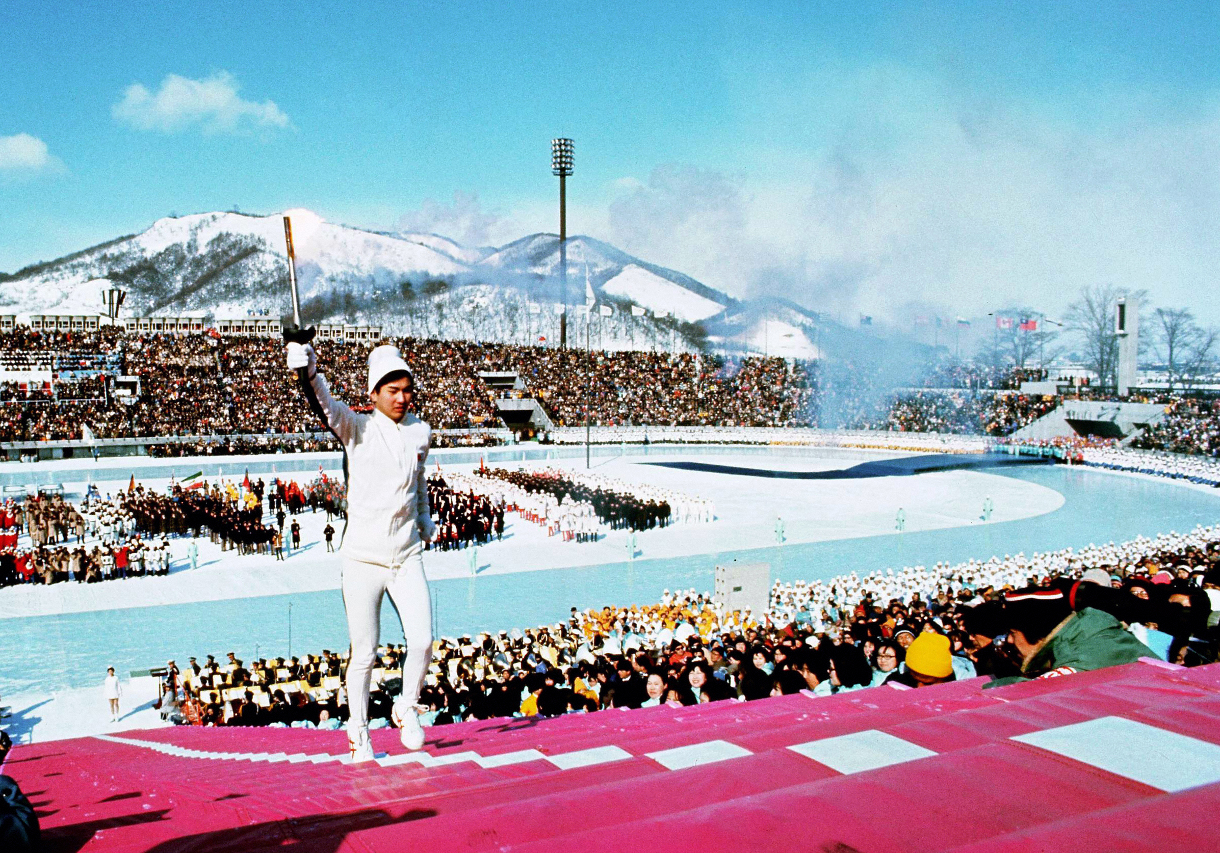 1972年的冬天,札幌冬奥会拉开帷幕.