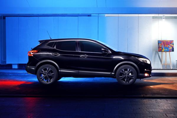 黑化外观更帅气,2021款逍客新增暗夜选装包