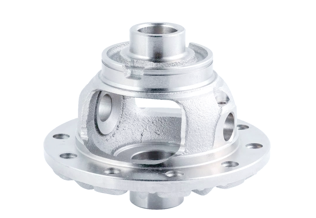 Differential case for HOWO truck drive axle, OEM 811-35105-0060 - side view
