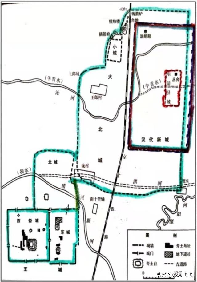 小小串城街的明清邯郸城不是赵都时的特大邯郸城(王景春)