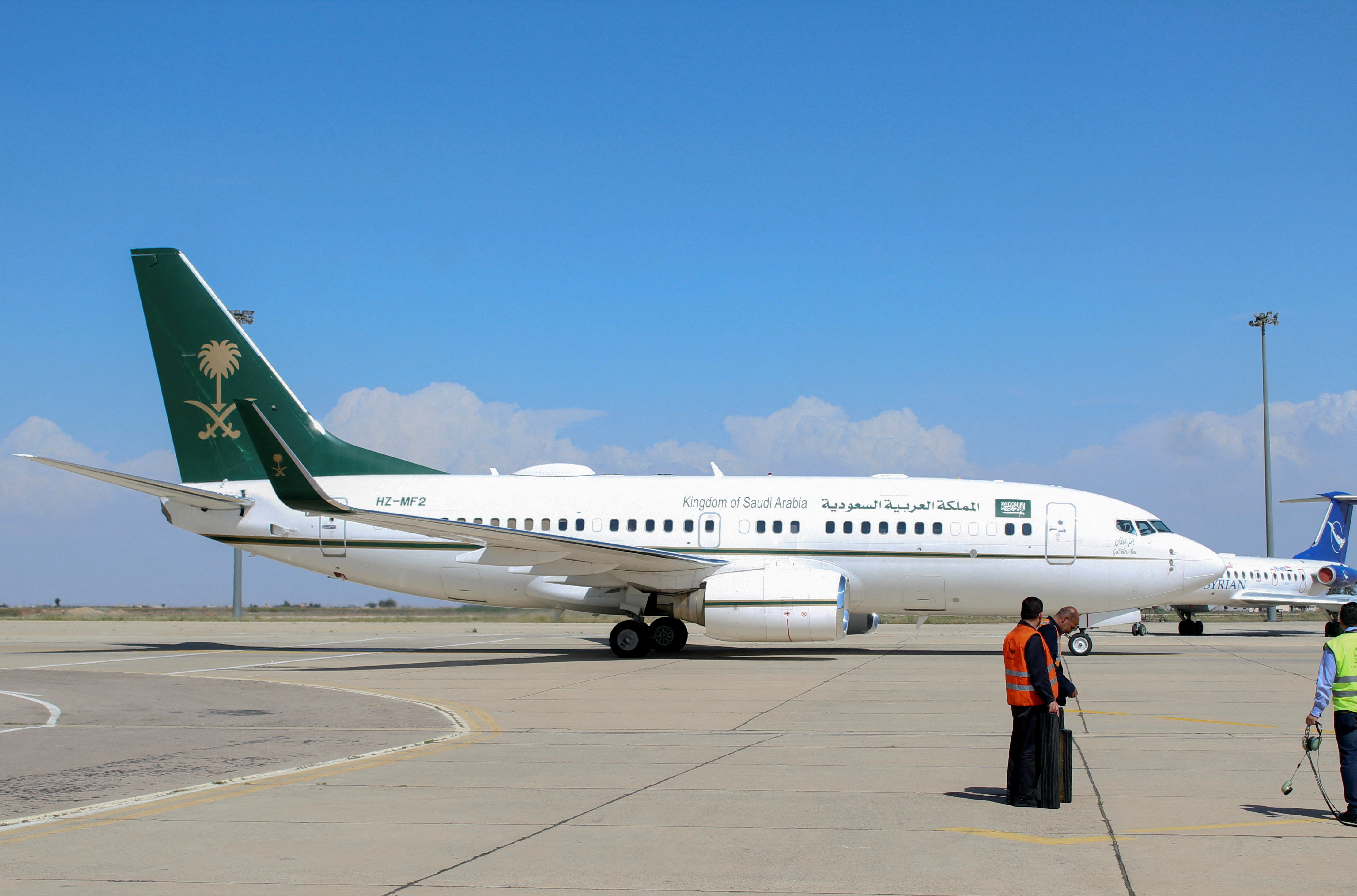 沙特外交大臣访问叙利亚