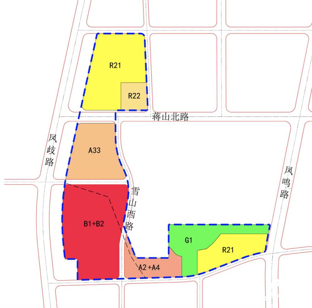 雪山片区规划图2021图片