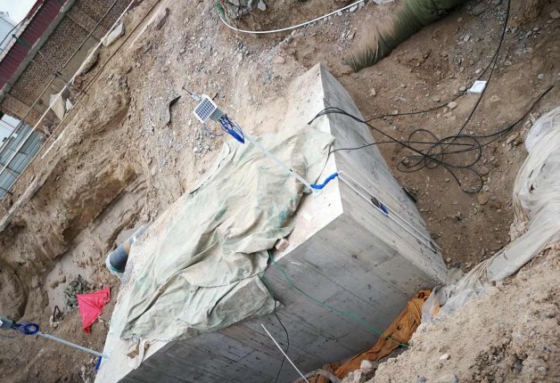 某输油管道固定墩监测解决方案