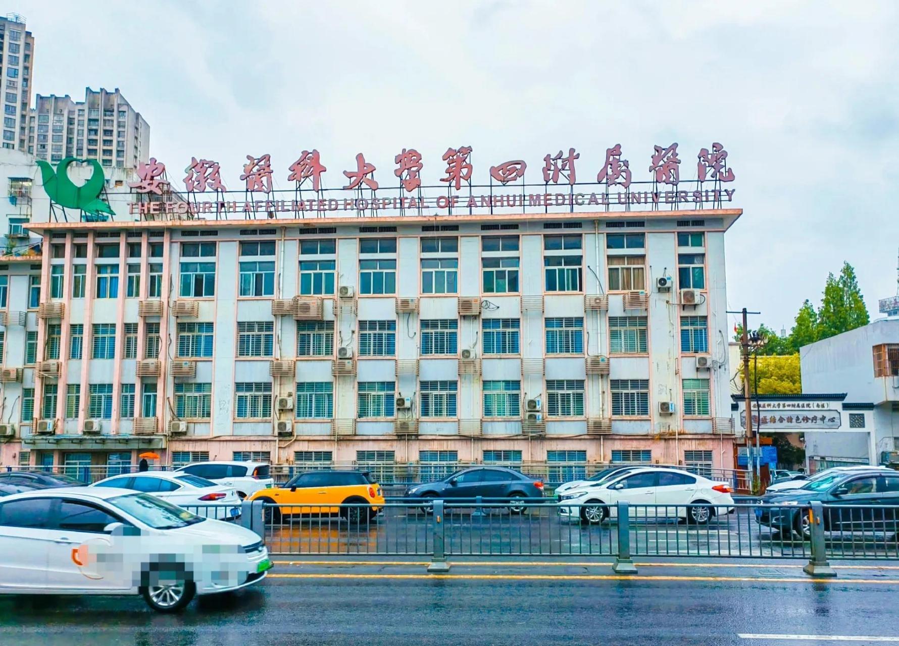 偶然间路过看到,那么很好奇新站区淮海大道旁的那个安医大一附院北区