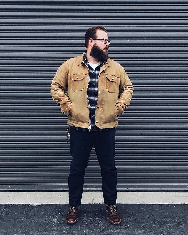 潮流推荐|高大威猛的男人怎么穿?胖人也能穿出阿美咔叽范儿