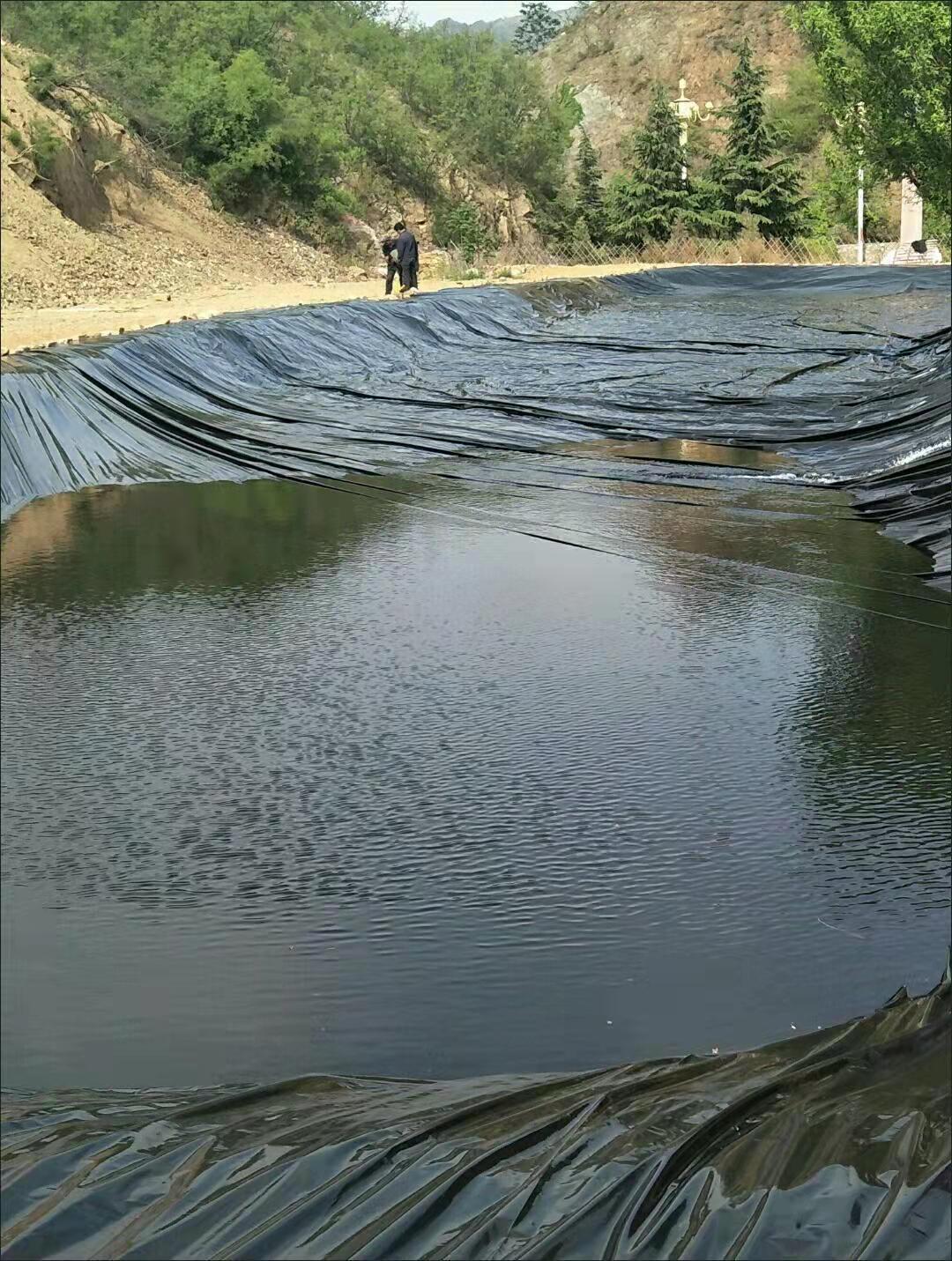 鱼塘土工膜防水应用