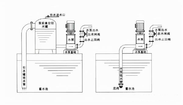 自吸泵不上水什么原因图片