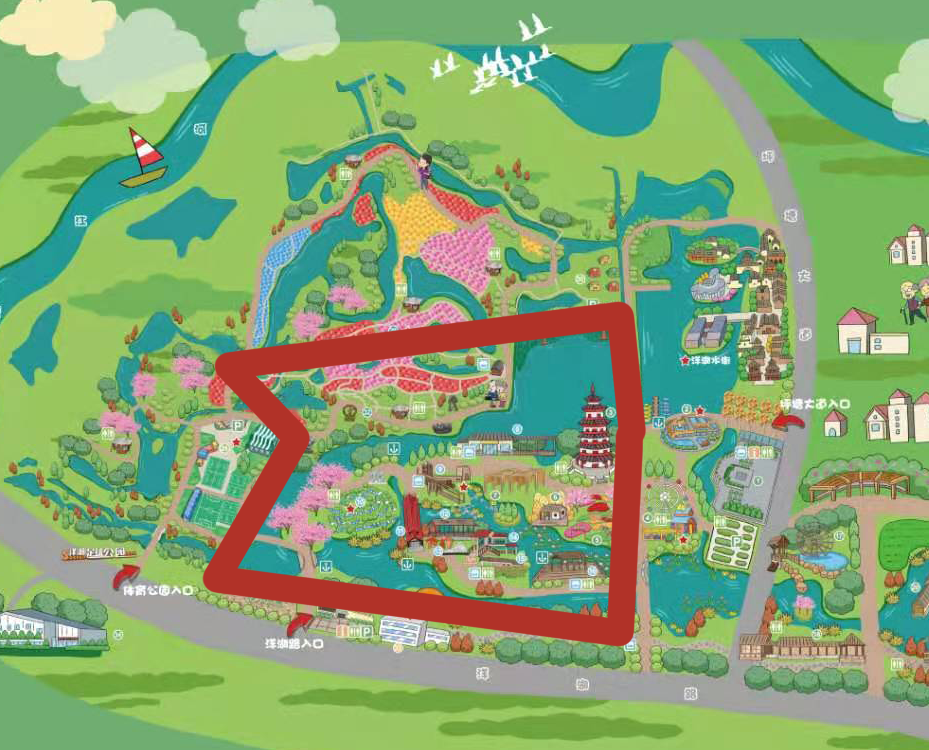 洋湖湿地公园二期,三期2月1日临时封闭