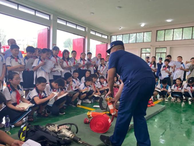 【关爱未成年人】南庄中心小学:消防意识常相伴 安全教育护少年