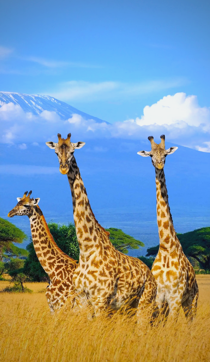 长颈鹿:非洲的独特哺乳动物