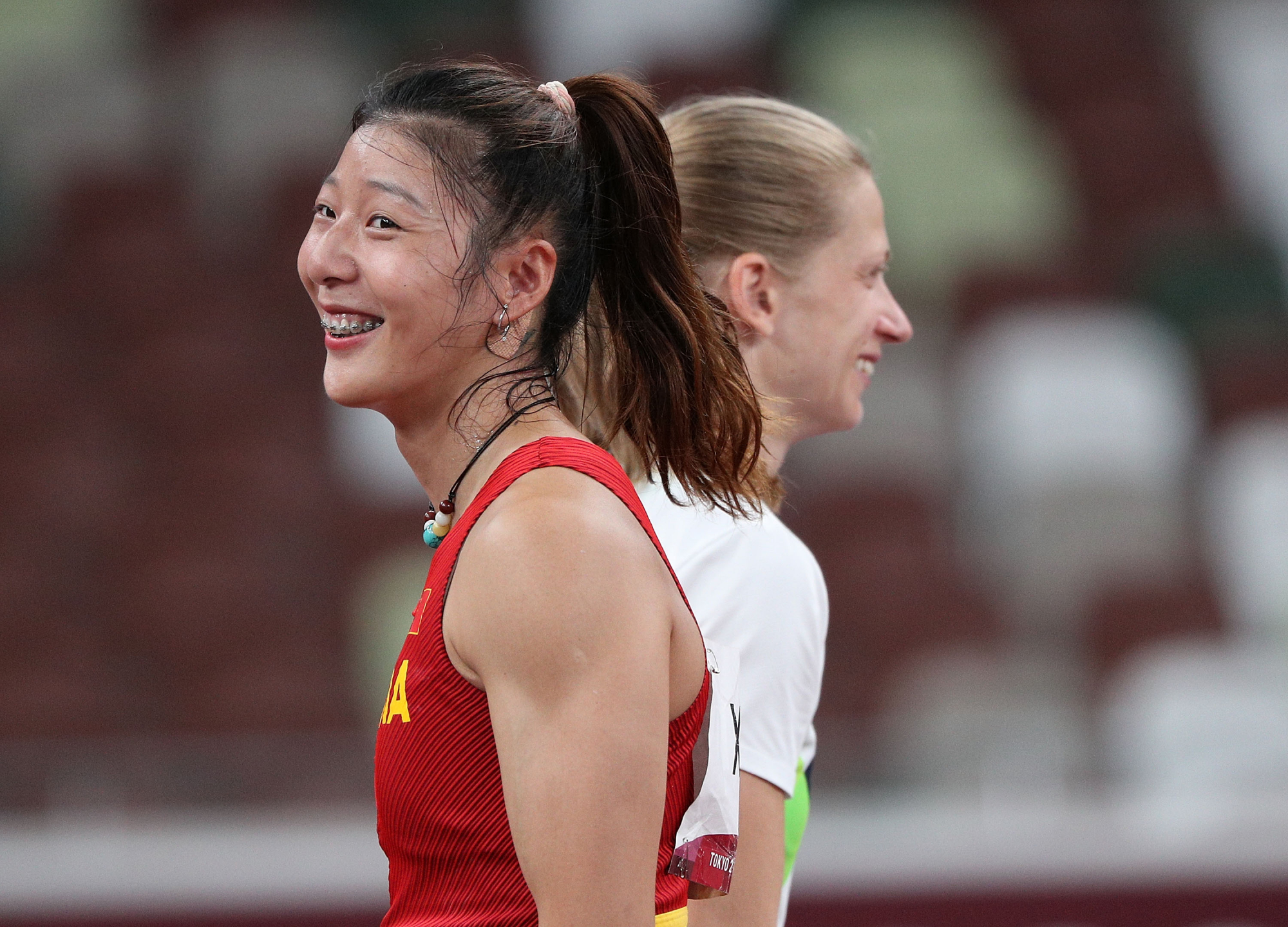 田径——徐惠琴参加女子撑杆跳高决赛(2)