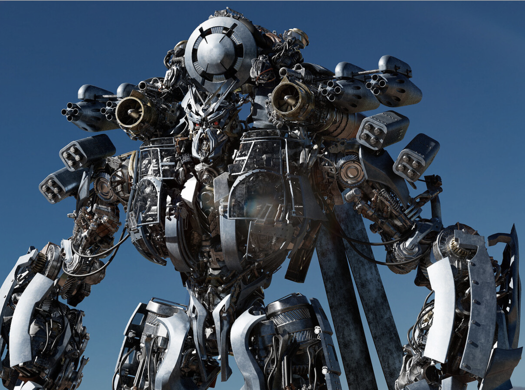 变形金刚大电影人物衍生创作:霸天虎眩晕 blackout