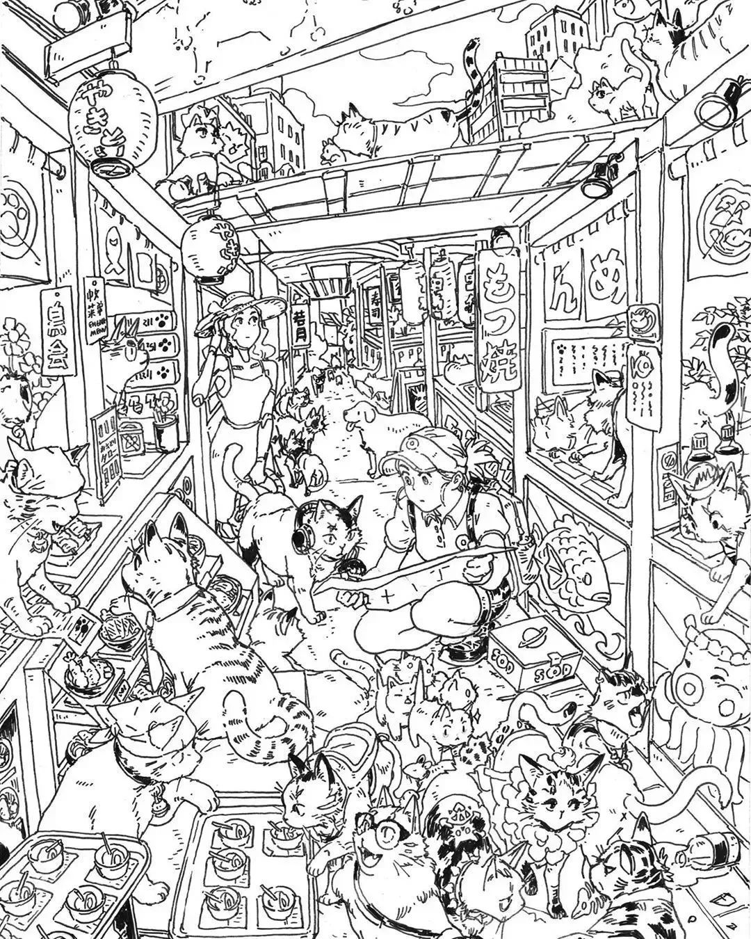 宝可梦与人类的共存有多美?看画师笔下精彩世界!